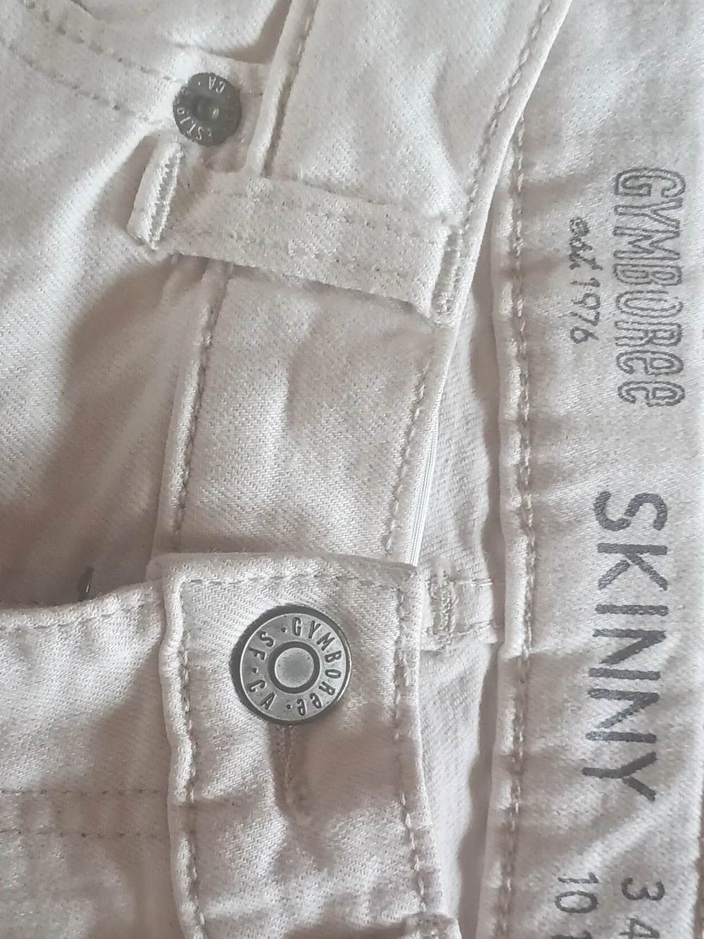 Gymboree White Girls/Boys' Skinny Jeans